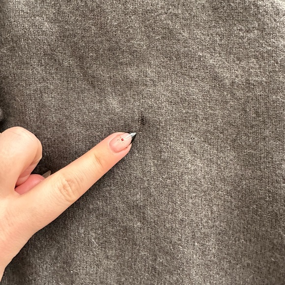 Anthro Reese Saturday Sunday Cashmere Low Back Sweater Tunic - Picture 10 of 11